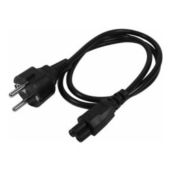 StarTech.com 3m (10ft) Laptop Power Cord, EU Schuko to C5, 2.5A 250V, 18AWG, Notebook Laptop Replacement AC Cord, Printer Power Brick Cord, Schuko CEE 7 7 to Clover Leaf IEC 60320 C5 - Laptop Charger Cable (753E-3M-POWER-LEAD) - Elektrický kabel - power CEE 7 7 (Z) do IEC 60320 C5 - AC 250 V - 2.5 A - 3 m - lisovaný - cerná