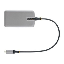 StarTech.com 3-Port USB-C Hub with Ethernet, 3x USB-A Ports, Gigabit Ethernet, USB 3.0 5Gbps, Bus-Powered, USB Type-C Hub w GbE and 1ft 30cm Long Cable, Portable Laptop USB C Hub Adapter - USB Expansion Hub, RJ45 (5G3AGBB-USB-C-HUB) - Rozbocovac - 3 x USB 3.2 Gen 1 + 1 x micro-USB + 1 x 10 100 1000 - desktop