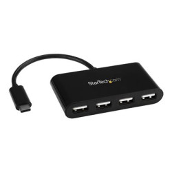 StarTech.com 4-Port USB-C Hub - USB-C to 4x USB-A Hub Adapter - Mini USB 2.0 Hub - Bus-powered USB Type-C Port Expander (ST4200MINIC) - Rozbocovac - 4 x USB 2.0 - desktop