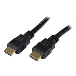 StarTech.com 1m High Speed HDMI Cable - Ultra HD 4k x 2k HDMI Cable - HDMI to HDMI M M - 1 meter HDMI 1.4 Cable - Audio Video Gold-Plated (HDMM1M) - HDMI kabel - HDMI s piny (male) do HDMI s piny (male) - 1 m - odstínený - cerná - pro P N: MSTCDP122HD