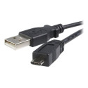 StarTech.com 1m Micro USB Cable A to Micro B - Kabel USB - USB (M) do Micro USB typ B (M) - USB 2.0 - 1 m - cerná