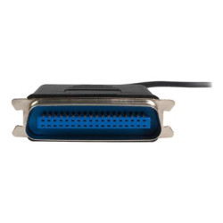 StarTech.com 6 ft. (1.8 m) USB to Parallel Port Adapter - IEEE-1284 - Male Male - USB to Centronics Cable (ICUSB1284) - Paralelní adaptér - USB 2.0 - IEEE 1284