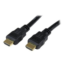 StarTech.com 1.5m High Speed HDMI Cable - Ultra HD 4k x 2k HDMI Cable - HDMI to HDMI M M - 5 ft HDMI 1.4 Cable - Audio Video Gold-Plated (HDMM150CM) - HDMI kabel - HDMI s piny (male) do HDMI s piny (male) - 1.5 m - dvojnásobne stínený - cerná - pro P N: MSTCDP122HD
