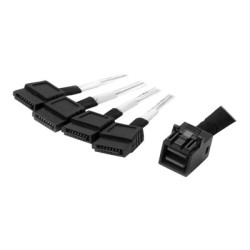 StarTech.com 1m Internal Mini SAS to SATA Cable - SFF-8643 to 4x SATA (SAS43SAT1M) - Kabel SATA SAS - 4 x Mini SAS HD (SFF-8643) (Z) do SATA (Z) - 1 m - cerná a stríbrná - pro P N: SFF86448PLT2