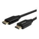 StarTech.com StarTech.com Premium Certified High Speed HDMI 2.0 Cable with Ethernet - 10ft 3m - Ultra HD 4K 60Hz - 10 feet HDMI Male to Male Cord - 30AWG (HDMM3MP) - Kabel HDMI s ethernetem - HDMI s piny (male) do HDMI s piny (male) - 3 m - cerná - pro P N: EXTEND-HDMI-4K40C6P1, KITBXAVHDPEU, KITBXAVHDPUK, KITBXDOCKPEU, KITBXDOCKPUK