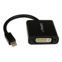 StarTech.com Mini DisplayPort to DVI Adapter - 1920x1200 - 1080p - Dongle - Monitor Adapter - Mini DisplayPort Adapter - Mini DP to DVI (MDP2DVI3) - DVI adaptér - Mini DisplayPort (M) do DVI-I (F) - 17 cm - cerná