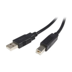 StarTech.com 5m USB 2.0 A to B Cable M M - Kabel USB - USB (M) do USB typ B (M) - USB 2.0 - 5 m - cerná