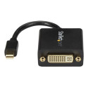 StarTech.com Mini DisplayPort to DVI Adapter - 1920x1200 ? Thunderbolt 2 ? mDP to DVI Converter for Your Mini DP MacBook or PC (MDP2DVI) - DVI adaptér - Mini DisplayPort (M) do DVI-I (F) - 10.2 cm - cerná - pro P N: DP2MDPMF3, DVIDDMM1, DVIDDMM10M, DVIDDMM25, DVIDDMM2M, DVIDDMM3M, DVIDDMM5M