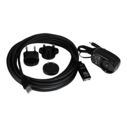StarTech.com 5m USB 2.0 Active Extension Cable M F - 5 meter USB A Male to USB A Female USB 2.0 Repeater Extender Cable - Black - 15ft (USB2AAEXT5M) - Prodlužovací šnura USB - USB (F) do USB (M) - USB 2.0 - 5 m - aktivní - cerná - pro P N: LTUB1MBK, SVA5H2NEUA, UUSBOTG