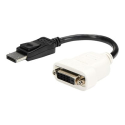 StarTech.com DisplayPort to DVI Adapter - 1920x1200 - Display Port to DVI Dongle - Passive DP to DVI-D Adapter (DP2DVI) - Adaptér DisplayPort - jeden spoj - DisplayPort (M) do DVI-D (F) - 24 cm - opatrený západkou - pro P N: DK30CH2DEP, DK30CH2DEPUE, MST14DP123DP, TB3DK2DPPDUE, TB3DKDPMAW, TB3DKDPMAWUE