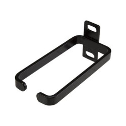 StarTech.com 1U Vertical 1.8 x 3.9in Server Rack Cable Management D-Ring Hook w Flexible Opening - Network Rack-Mount Cord Organizer Ring (CMHOOK1UN) - Kroužek pro usporádání kabelu - cerná - 1U - pro P N: RACK-18U-20-WALL-OA, RACK-21U-20-WALL-OA, RACK-24U-20-WALL-OA, RK3236BKF, RKQMCAB12V2