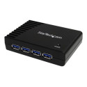 StarTech.com 4-Port USB 3.0 SuperSpeed Hub with Power Adapter - Portable Multiport USB-A Dock IT Pro - USB Port Expansion Hub for PC Mac (ST4300USB3) - Rozbocovac - 4 x SuperSpeed USB 3.0 - desktop