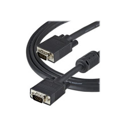 StarTech.com 1m Coax High Resolution Monitor VGA Cable HD15 M M - Kabel VGA - HD-15 (VGA) (M) do HD-15 (VGA) (M) - 1 m - lisovaný, krídlové šrouby - cerná