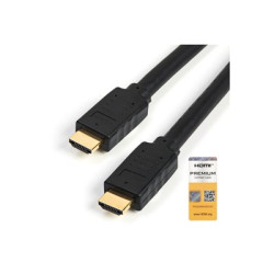StarTech.com StarTech.com Premium Certified High Speed HDMI 2.0 Cable with Ethernet - 23ft 7m - 3D Ultra HD 4K 60Hz - 23 feet Long HDMI Male to Male Cord (HDMM7MP) - Kabel HDMI s ethernetem - HDMI s piny (male) do HDMI s piny (male) - 7 m - cerná - pro P N: KITBXDOCKPEU, KITBXDOCKPNA, KITBXDOCKPUK, KITBZDOCK, USBC-HDMI-CDP2HD4K60