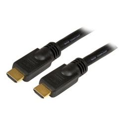 StarTech.com 7m High Speed HDMI Cable - Ultra HD 4k x 2k HDMI Cable - HDMI to HDMI M M - 7 meter HDMI 1.4 Cable - Audio Video Gold-Plated (HDMM7M) - HDMI kabel - HDMI s piny (male) do HDMI s piny (male) - 7 m - cerná