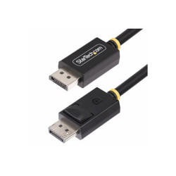 StarTech.com 3m DisplayPort 2.1 Cable, VESA-Certified DP40 DP 2.1 Cable - Kabel DisplayPort - DisplayPort (M) s jazýckem do DisplayPort (M) s jazýckem - DisplayPort 2.1 - 3 m - podpora 8K60Hz, podpora 4K144Hz, podpora 1440p 240Hz, UHBR10, podpora HDR, rychlost prenosu dat až 40 Gbps, pasivní - cerná