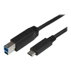 StarTech.com USB C to USB B Printer Cable - 6 ft 2m - USB C Printer Cable - USB C to USB B Cable - USB Type C to Type B (USB315CB2M) - Kabel USB - 24 pin USB-C (M) do USB Type B (M) - USB 3.1 Gen1 - 2 m - pro P N: HB30C5A2CSC, HBS304A24A, SV231DHU34K6, SV231HU34K6, SV231QDPU34K, SV431HU34K6