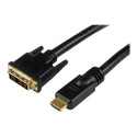 StarTech.com 3m High Speed HDMI Cable to DVI Digital Video Monitor - Kabel adaptéru - HDMI s piny (male) do DVI-D s piny (male) - 3 m - cerná