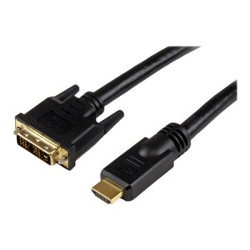 StarTech.com 3m High Speed HDMI Cable to DVI Digital Video Monitor - Kabel adaptéru - HDMI s piny (male) do DVI-D s piny (male) - 3 m - cerná