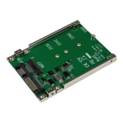 StarTech.com M.2 SATA SSD to 2.5in SATA Adapter - M.2 NGFF to SATA Converter - 7mm - Open-Frame Bracket - M2 Hard Drive Adapter (SAT32M225) - Radic úložište - 1 Kanál - SATA 6Gb s - SATA 6Gb s - pro P N: BRACKET125PT, BRACKET125PTP, SATERASER4, SDOCK1EU3P2, SDOCK4U313, USB31C2SAT3