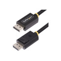 StarTech.com 1m DisplayPort 2.1 Cable, VESA-Certified, DP40 DP 2.1 Cable - Kabel DisplayPort - DisplayPort (M) s jazýckem do DisplayPort (M) s jazýckem - DisplayPort 2.1 - 1 m - UHBR10, podpora HDR, podpora 8K60Hz, podpora 4K144Hz, podpora 1440p 240Hz, rychlost prenosu dat až 40 Gbps, pasivní - cerná