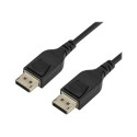 StarTech.com 6ft 2m VESA Certified DisplayPort 1.4 Cable, 8K 60Hz HBR3 HDR, Super UHD DisplayPort to DisplayPort Monitor Cord, Ultra HD 4K 120Hz DP 1.4 Slim Video Cable M M DP Connectors - DP 1.4 Latching Cable - Kabel DisplayPort - DisplayPort (M) s jazýckem do DisplayPort (M) s jazýckem - DisplayPort 1.4 - 2 m - podpora 8K - cerná - pro P N: CDP2DPHD, SV231QDPU34K, TB32DP14