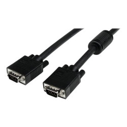 StarTech.com 2m Coax High Resolution Monitor VGA Video Cable HD15 M M - Kabel VGA - HD-15 (VGA) (M) do HD-15 (VGA) (M) - 2 m - lisovaný - cerná