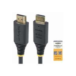 StarTech.com 4m (13ft) Premium Certified High Speed HDMI Cable, 4K60Hz - Prémiove vysoká rychlost - kabel HDMI s ethernetem - HDMI s piny (male) do HDMI s piny (male) - 4 m - cerná - podpora 4K60Hz, pasivní