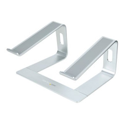StarTech.com Laptop Stand for Desk, 5kg 11lb, Aluminum, Silver, Ergonomic - Stojánek na notebook - 13" - 17" - stríbrná