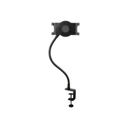 StarTech.com Gooseneck Tablet Holder - Bendable Tablet Arm - Desk Mount Tablet Stand - For Most 7" to 11" Tablets - Detachable Holder - Montážní sada (clamp, nastavitelný držák, prizpusobitelné montážní rameno) - pro tablet - plast, ocel - cerná - velikost obrazovky: 7"-11" - na stul - pro P N: DK30CHPH, STSCART