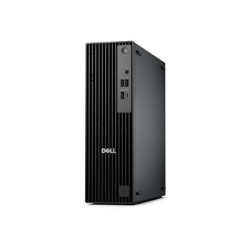 Dell Pro Slim QCS1250 - Štíhlý desktop Core i7 i7-14700 až 5.4 GHz - RAM 8 GB - SSD 512 GB - NVMe, TLC - UHD Graphics 770 - Gigabit Ethernet - Win 11 Pro - monitor: žádný - černá - BTP - s 3 roky služby ProSupport na místě do dalšího pracovního dne po vzdálené diagnostice s podporou HW-SW