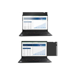 StarTech.com 14in Lap14in Laptop Privacy Screen, Anti-Glare Privacy Filter for Widescreen (16:9) Displays, Laptop Monitor Screen Protector with 51% Blue Light Reduction - Reversible Matte Glossy Sides (14L-PRIVACY-SCREEN) - Filtr pro zvýšení soukromí k notebooku (horizontální) - odstranitelné - 14" - pruhledná - kompatibilní s TAA