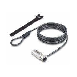StarTech.com Slim Lock Noble Wedge Slot Compatible, 6.6ft Locking Cable - Bezpecnostní kabelový zámek - 2 m - kompatibilní s TAA