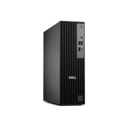 Dell Pro Slim QCS1250 - Štíhlý desktop Core Ultra 5 235 až 5 GHz - RAM 8 GB - SSD 512 GB - NVMe - Intel Graphics - Gigabit Ethernet - Win 11 Pro - monitor: žádný - černá - BTP - s 3 roky služby ProSupport na místě do dalšího pracovního dne po vzdálené diagnostice s podporou HW-SW