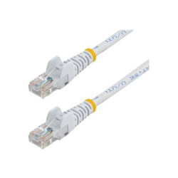 StarTech.com 10m White Cat5e Cat 5 Snagless Ethernet Patch Cable 10 m - Patch kabel - RJ-45 (M) do RJ-45 (M) - 10 m - UTP - CAT 5e - provedení bez hrbolku - bílá