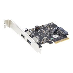 StarTech.com 2-Port USB PCIe Card 10Gbps port - USB 3.1 3.2 Gen 2 Type-A PCI Express 3.0 x2 Host Controller Expansion Card - Windows Linux - USB adaptér - PCIe 3.0 x4 nízký profil - USB-C 3.1 Gen 2 x 2 - kompatibilní s TAA