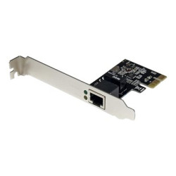 StarTech.com 1 Port PCIe Gigabit Network Server Adapter NIC Card - Dual Profile - Gigabit Desktop Adapter REV E Intel 6 Chip support (ST1000SPEX2) - Sítový adaptér - PCIe nízký profil - Gigabit Ethernet - pro P N: ET91000SM10, ET91000SM20
