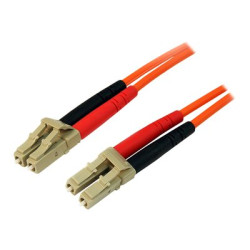 StarTech.com 2m Fiber Optic Cable - Multimode Duplex 50 125 - LSZH - LC LC - OM2 - LC to LC Fiber Patch Cable (50FIBLCLC2) - Sítový kabel - multirežim LC (M) do multirežim LC (M) - 2 m - optické vlákno - duplex - 50 125 mikron - pro P N: GLCLHSMDSTTA, GLCSXMMDST, GLCSXMMDSTT, JD118BST, MASFP1GBSXST, SFP100BFXST