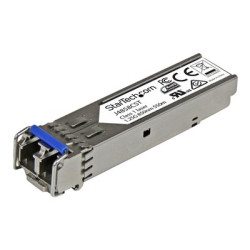 StarTech.com HPE J4858C Compatible SFP Module, 1000BASE-SX, 1GbE Multi Mode (MMF) Fiber Optic Transceiver, 1GE Gigabit Ethernet SFP, LC Connector, 550m, 850nm, DDM, HPE 1400, 1700, 1820 - Lifetime Warranty (J4858CST) - Transceiver modul SFP (mini-GBIC) (odpovídá: HP J4858C) - 1GbE - 1000Base-SX - multirežim LC - až 550 m - 850 nm - pro P N: IES101G2SFPW, IES101GP2SFW