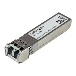 StarTech.com Cisco SFP-10G-SR Compatible SFP+ Module, 10GBASE-SR, 10GbE Multimode Fiber MMF Optic Transceiver, 10GE Gigabit Ethernet SFP+, LC 300m, 850nm, DDM, Cisco Firepower, ASR9000 - Lifetime Warranty (SFP10GSRST) - Modul SFP+ vysílace - 10GbE - 10GBase-SR - multirežim LC - až 300 m - 850 nm - pro P N: ET10GSFP, PEX10000SFP, PEX10000SFPI, PEX10GSFP, PEX10GSFP4I, PEX20000SFPI