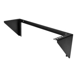 StarTech.com 3U Wall Mount Patch Panel Bracket - 19 in - Steel Vertical Patch Panel Mounting Bracket for Networking Equipment (RK319WALLV) - Montážní držák - montáž na stenu - cerná - 3U - 19"