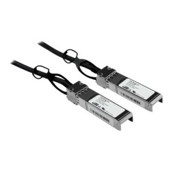 StarTech.com Cisco SFP-H10GB-CU2M Compatible 2m 10G SFP+ to SFP+ Direct Attach Cable Twinax, 10GbE SFP+ Copper DAC 10 Gbps Low Power Passive Transceiver Module DAC, Cisco Firepower ASR920 - Lifetime Warranty (SFPCMM2M) - Kabel pro prímé pripojení - SFP+ do SFP+ - 2 m - diaxiální - pro P N: ET10GSFP, PEX10000SFPI, PEX10GSFP4I, PEX20000SFPI