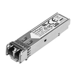 StarTech.com Cisco GLC-SX-MMD Compatible SFP Module, 1000BASE-SX, 1GbE Multimode Fiber MMF Optic Transceiver, 1GE Gigabit Ethernet SFP, LC 550m, 850nm, DDM, Cisco Firepower, ASR920, IE2000 - Lifetime Warranty (GLCSXMMDST) - Transceiver modul SFP (mini-GBIC) (odpovídá: Cisco GLC-SX-MMD) - 1GbE - 1000Base-SX - multirežim LC - až 550 m - 850 nm