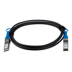 StarTech.com HPE J9283B Compatible 3m 10G SFP+ to SFP+ DAC Twinax, 10 GbE SFP+ Copper DAC 10 Gbps Low Power Passive Mini GBIC Transceiver Module DAC Firepower 1040, 10 Gbps SFP+ Cable - Lifetime Warranty (J9283BST) - Kabel 10GBase pro prímé pripojení - SFP+ (M) s jazýckem do SFP+ (M) s jazýckem - 3 m - diaxiální - SFF-8431 SFF-8432 - pasivní - cerná