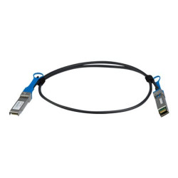 StarTech.com HPE J9281B Compatible 1m 10G SFP+ to SFP+ DAC Twinax, 10 GbE SFP+ Copper DAC 10 Gbps Low Power Passive Mini GBIC Transceiver Module DAC Firepower 1040, 10 Gbps SFP+ Cable - Lifetime Warranty (J9281BST) - Kabel 10GBase pro prímé pripojení - SFP+ s jazýckem do SFP+ s jazýckem - 1 m - diaxiální - SFF-8431 SFF-8432 - pasivní - cerná