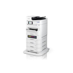 Epson WorkForce Pro EM-C8101RDWF - Multifunkcní tiskárna - barva - tryskový - A3 (média) - až 22 stran min. (kopírování) - až 26 stran min. (tisk) - 400 listy - 33.6 Kbps - USB 2.0, hostitel USB 2.0, USB 3.0, Gigabit LAN, Wi-Fi(ac)