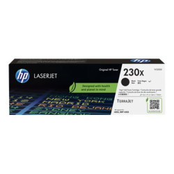 HP 230X - Cerná - originální - LaserJet - kazeta s barvivem (W2300X) - pro Color LaserJet Pro 4201, 4203, MFP 4301, MFP 4303