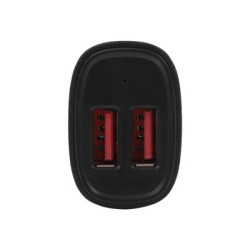 StarTech.com Dual Port USB Car Charger - High Power 24W 4.8A - Black - 2-Port USB Car Charger - Charge two tablets at once (USB2PCARBKS) - Napájecí adaptér do auta - 24 Watt - 4.8 A - 2 výstupní konektory (USB) - cerná - pro P N: USBLT1MW, USBLT1MWS, USBLT2MBR, USBLT2MW, USBLT30CMW, USBLTM1MBK, USBLTM1MWH