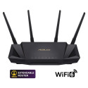 ASUS RT-AX58U V2 (AX3000) WiFi 6 Extendable Router, AiMesh, 4G 5G Mobile Tethering