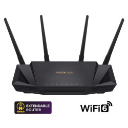 ASUS RT-AX58U V2 (AX3000) WiFi 6 Extendable Router, AiMesh, 4G 5G Mobile Tethering